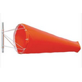 Nylon Orange Airport Windsock (18"x8')